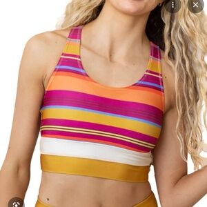 Nani Cut Back Cropped Swim Top